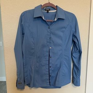 Express Long Sleeve Button Down Size L